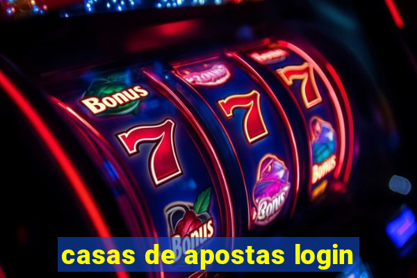 casas de apostas login