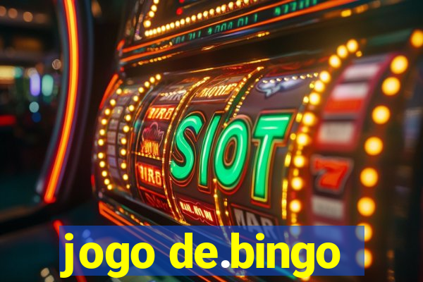 jogo de.bingo