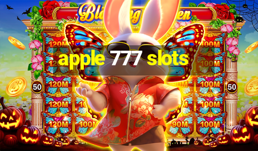 apple 777 slots