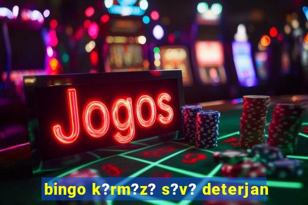 bingo k?rm?z? s?v? deterjan