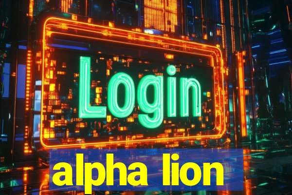 alpha lion