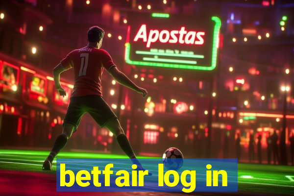 betfair log in