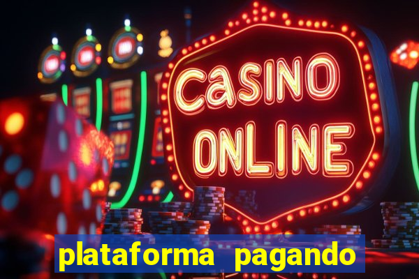 plataforma pagando no cadastro slots