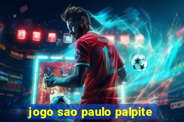 jogo sao paulo palpite