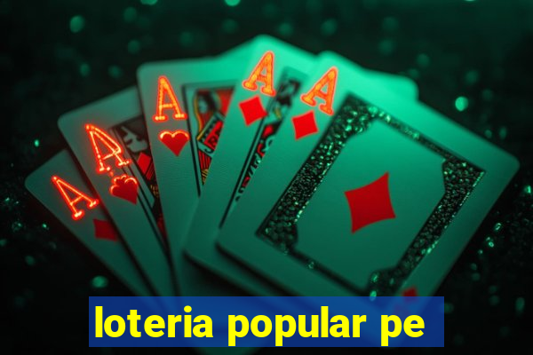 loteria popular pe