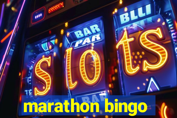 marathon bingo