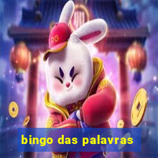 bingo das palavras