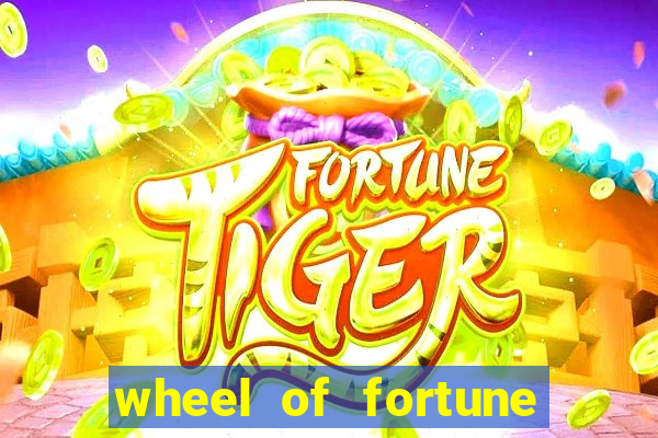 wheel of fortune slots game