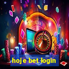 hoje bet login