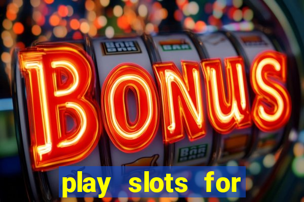 play slots for real money online