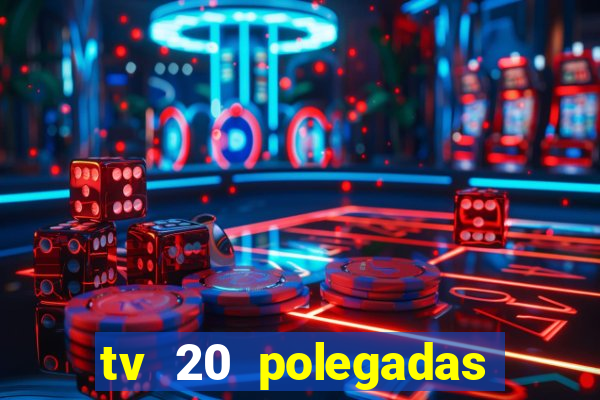 tv 20 polegadas casas bahia