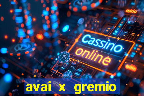 avai x gremio novorizontino palpite