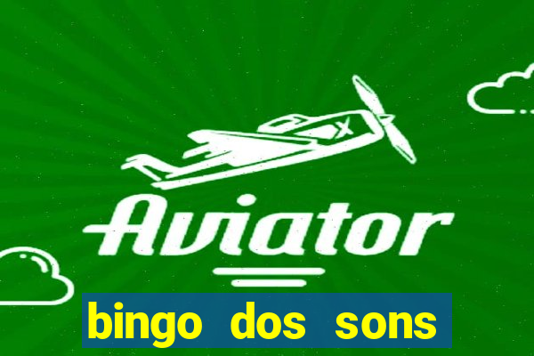 bingo dos sons iniciais como jogar