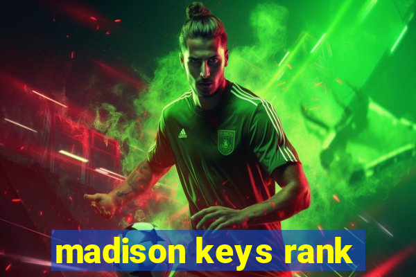 madison keys rank