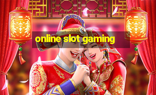 online slot gaming