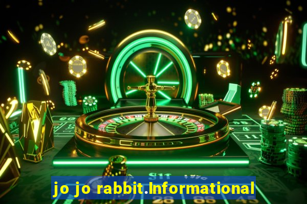 jo jo rabbit.Informational