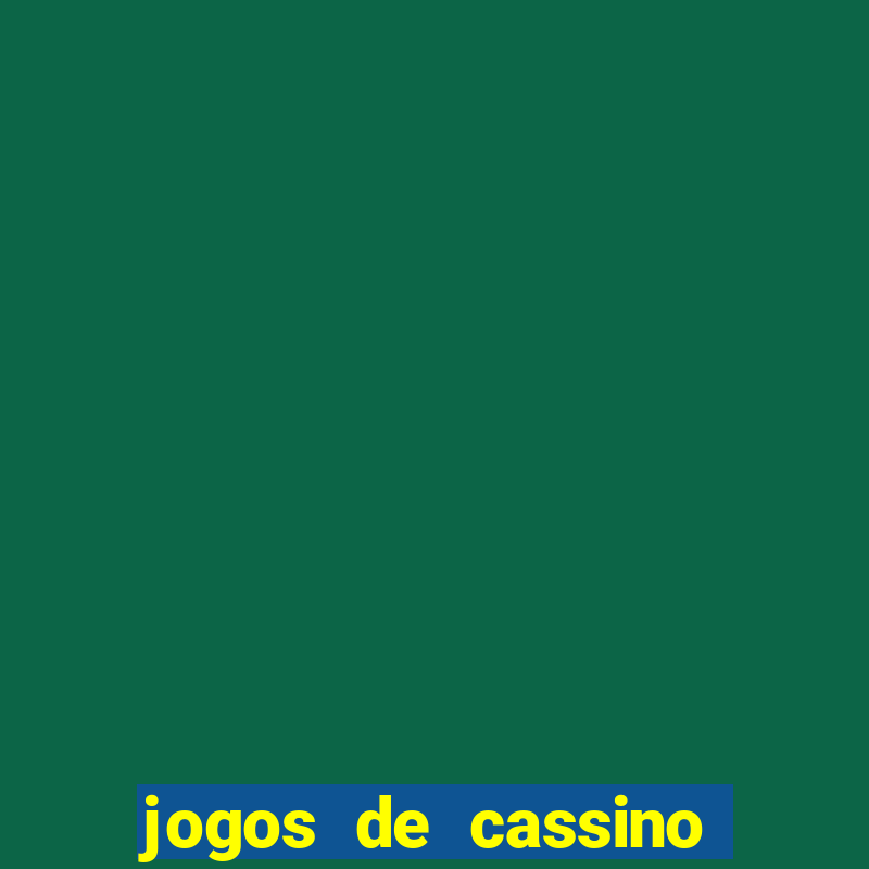 jogos de cassino com b?nus grátis