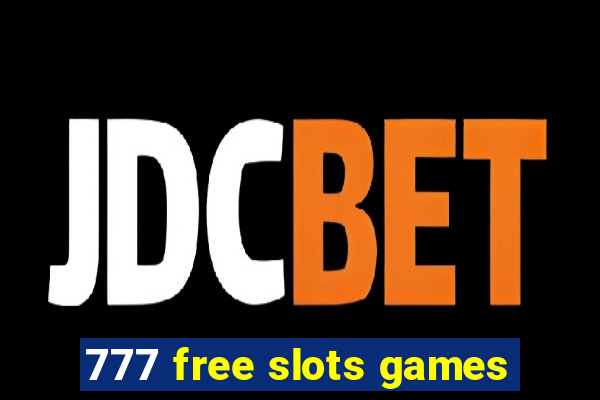 777 free slots games