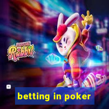 betting in poker