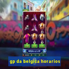 gp da belgica horarios