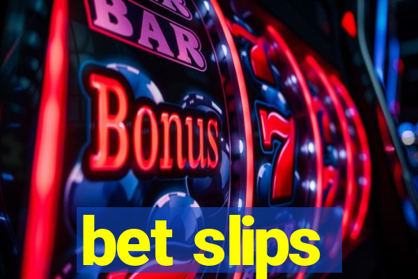 bet slips