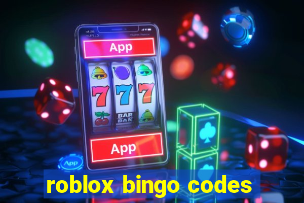 roblox bingo codes