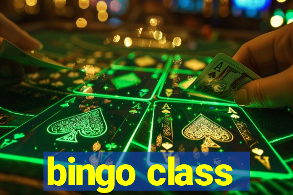 bingo class