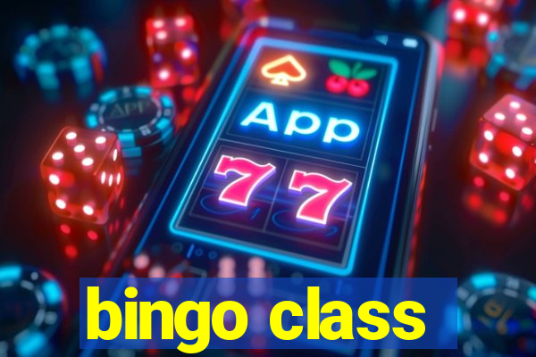 bingo class