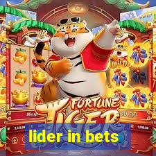 lider in bets