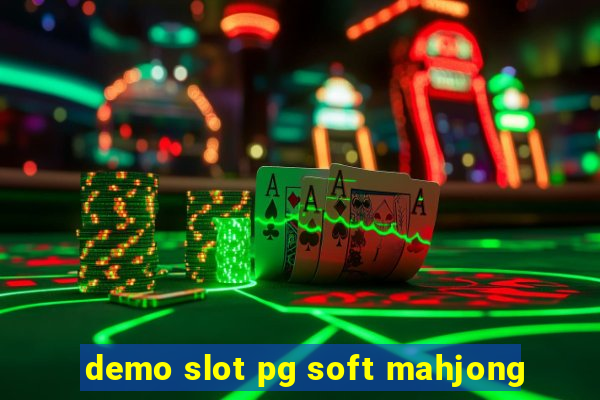 demo slot pg soft mahjong