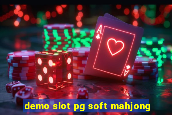 demo slot pg soft mahjong