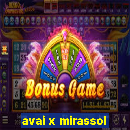 avai x mirassol