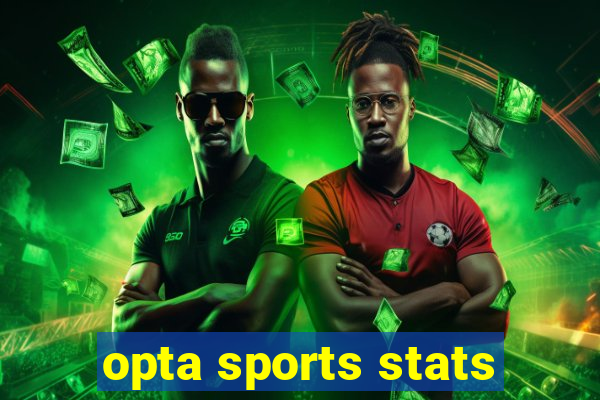 opta sports stats