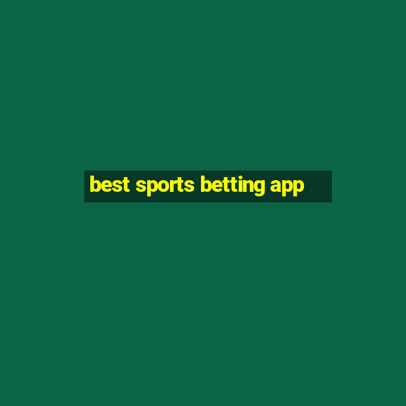 best sports betting app