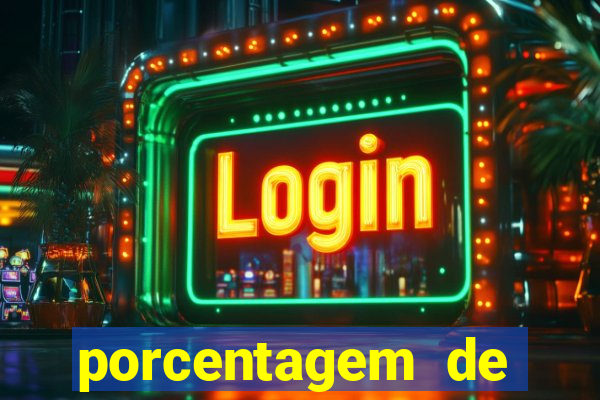 porcentagem de pagamento dos slots