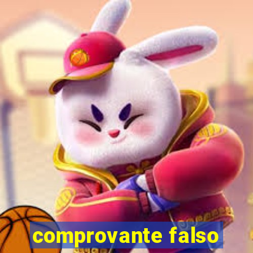 comprovante falso