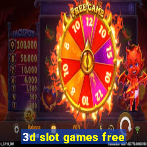 3d slot games free