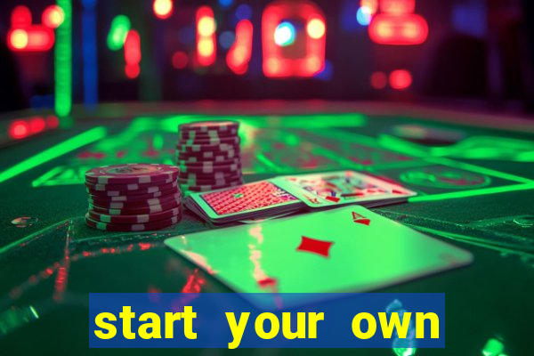 start your own casino website