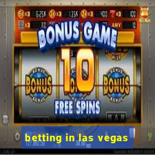 betting in las vegas