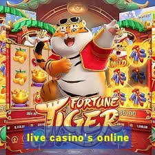 live casino's online