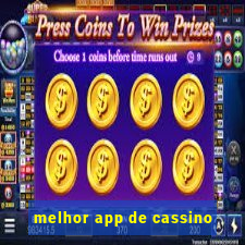 melhor app de cassino