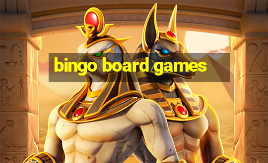 bingo board games