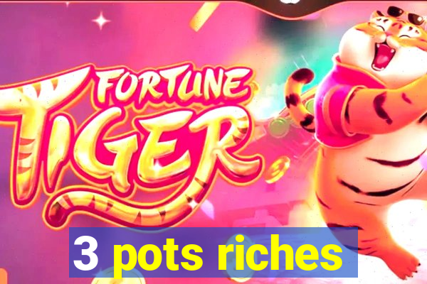 3 pots riches