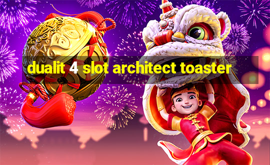 dualit 4 slot architect toaster