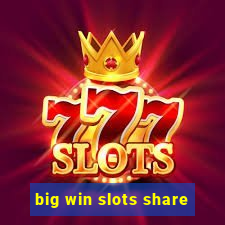 big win slots share