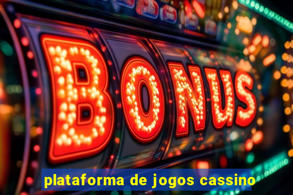 plataforma de jogos cassino