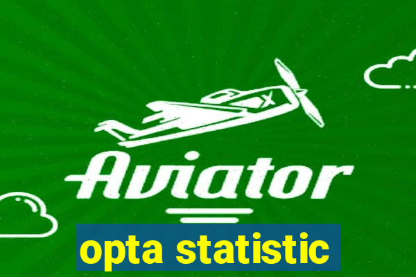 opta statistic