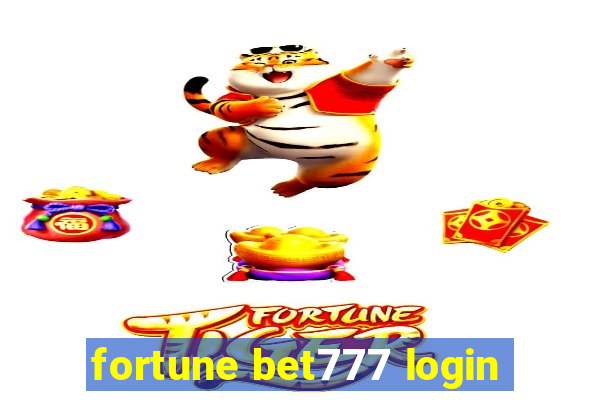 fortune bet777 login