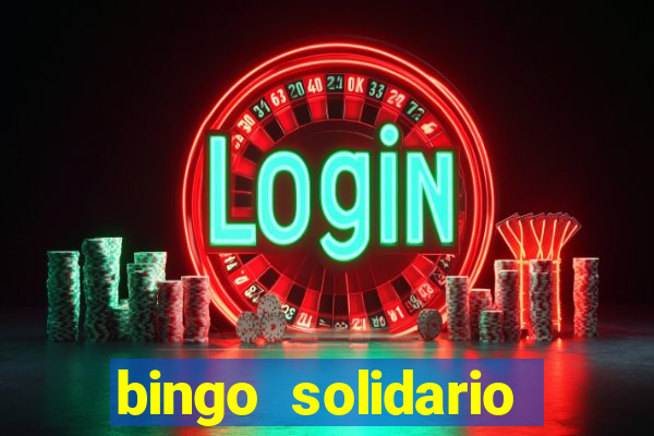 bingo solidario como organizar