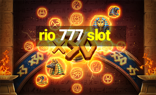 rio 777 slot